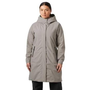 Helly Hansen Lily Ins Rain Jacket – Light Grey (Women) L