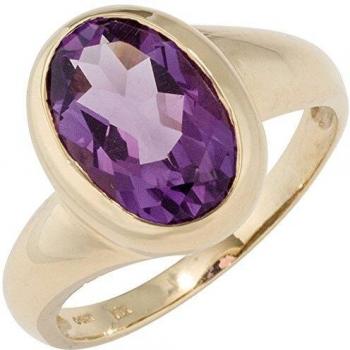 Amethyst-Gold Glitzer: Damenring 1 – 60, 585