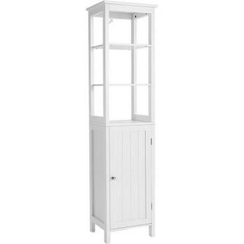 Costway Badezimmerregal, schmal und hoch, 5-stöckig