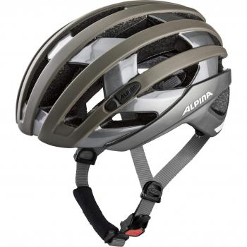 Alpina Fahrradhelm Campiglio, sepia-titanium, 55-59 cm