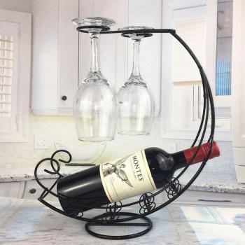 Soporte colgante para copas y vino
