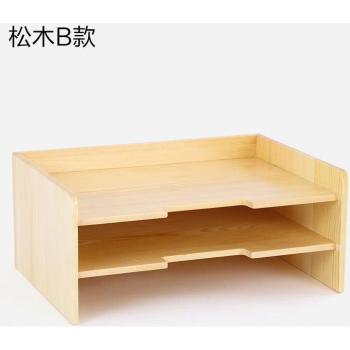 Solid Wood Desktop File Holder