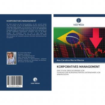 Maciel Blanke, Ana Carolina: KORPORATIVES MANAGEMENT