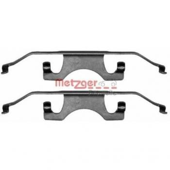 Accessori per freni a disco METZGER 109-1241, kit completo con pastiglia del freno