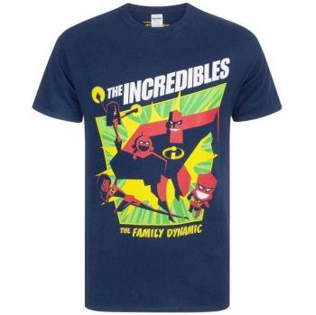 T-Shirt Azul S Los Increíbles 2 – Dinámica de la Familia