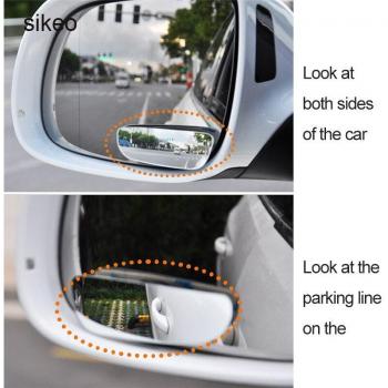Sikeo Wide Angle Convex Rear View Mirror for Parking