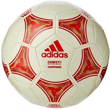 Adidas Herren Conext 19 Capitano Spielball – Weiß/Rot/Sand – 5 Stück