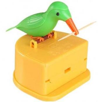 Distributeur de cure-dents oiseau