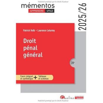 Droit pénal général