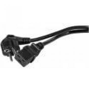 Cordon d'alimentation IEC noir