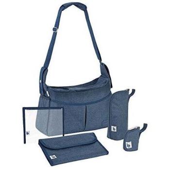 Borsa Fasciatoio Babymoov A043590, Blu(Chiné)
