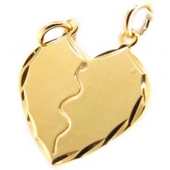 Lily’s Golden Heart Pendant