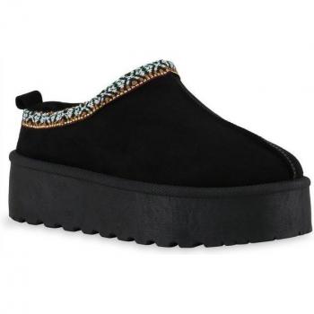 Ciabatta “Grace” Nera Mista di Van Hill