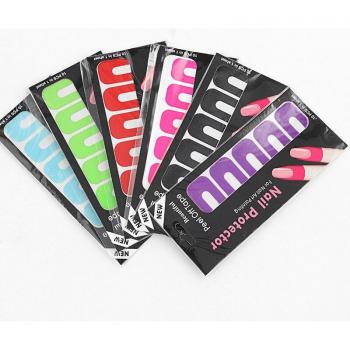Autocollants de protection des doigts pour manucure