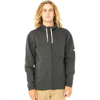 Rip Curl VaporCool Hoodie (Full Zip) in Schwarz, XXL