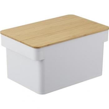 Yamazaki Jitsugyo Multi‑Level Bread Holder with Sharpener & Lid