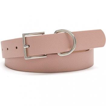 Ceinture décorative en simili cuir pour femmes, luxe décontracté