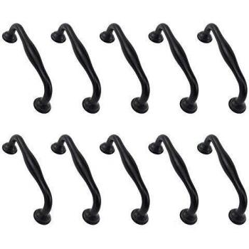 DELSEN 10 Pcs Black Drawer Handles