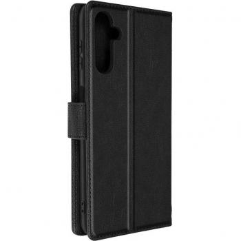 Avizar Chesterfield Hülle für Samsung Galaxy A14, Schwarz