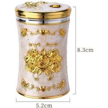 Rotating Cover Toothpick Holder