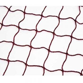 Softee Sencilla Badminton-Netz – Rot, Nylon Mesh, Klebband