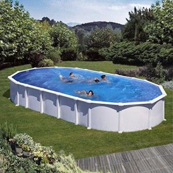 Piscina Gre Fuori Terra Acciaio Ovale 800x470 cm