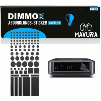 MAVURA Licht Dimmer Aufkleber Folie