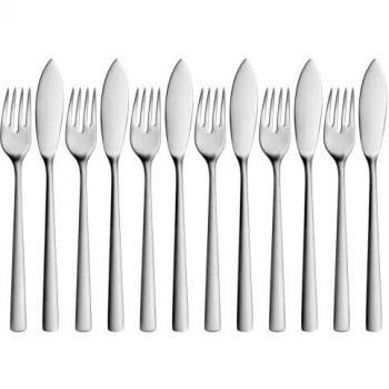 WMF Corvo Fish Knife and Fork Set (12 pcs)
