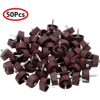 50 Pack ABS Plastic Shelf Support Pins for Home Furniture Hardware