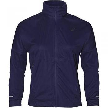 ASICS Damen Laufjacke Accelerate in Dunkelblau, Größe M