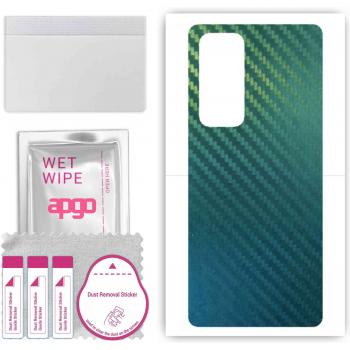 Apgo Oppo Find X3 Neo Carbon Chameleon Skin Wrap