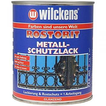 Wilckens Farben GmbH Metallschutzlack 'Rostorit' reinweiß glänzend 750 ml
