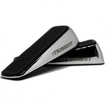 Ironclad Barrier: Strongest Zinc and Rubber Door Stop Wedge Duo