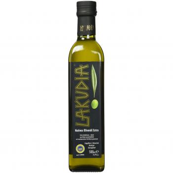 Exquisites Lakudia Olivenöl extra nativ im Glas, 1er Pack (1 x 500 ml)