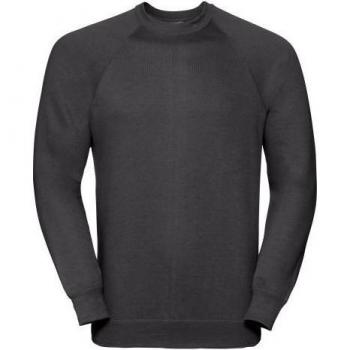 Russell unisex sweatshirt L groene kleur
