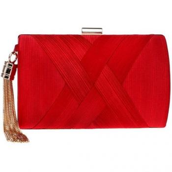 DIINOVIVO Evening Clutch with Metal Tassel