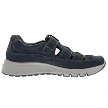 ARA Herren Pantolette Blau Flach