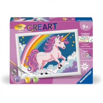Kaleidoscope Unicorn 18×24 cm – Kit Peintures À Numéro