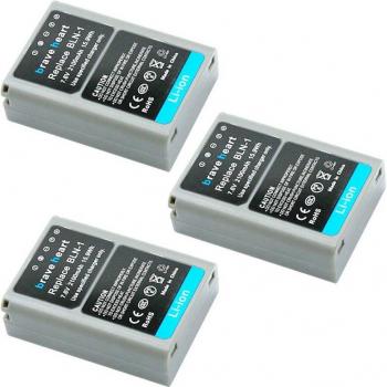 4pcs 7.4V Olympus BLN1 Battery for E-M5 OM-D E-M1 E-P5 Camera Accessories