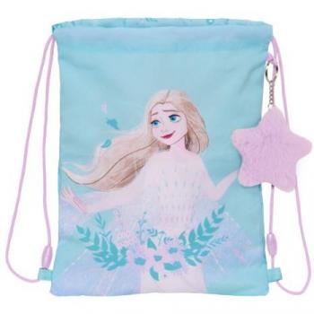 Saco de Cuerdas Grande Frozen II Hello Spring 1x26x34 cm