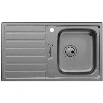 Évier Roca Siena, 86 x 50 cm, couleur aluminium