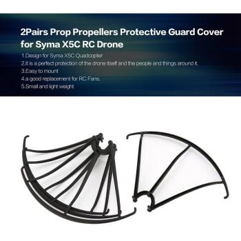 Protectores de hélice para drones Syma X5C