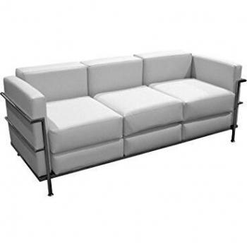Salobre Sofa, Kunstleder, Weiß, Piqueras Y Crespo