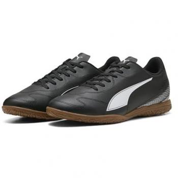 Puma VITORIA II IT Fußballschuh – Herren, schwarz/weiß, Gummilaufsohle