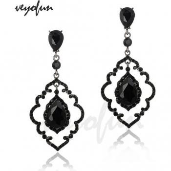 Veyofun Crystal Vintage Earrings