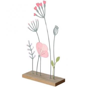 BOLTZE GRUPPE Dekoobjekt „Florina“ – Metallblume, 28 cm