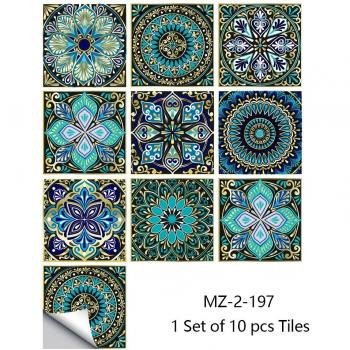 Mandala Style PVC Wall Stickers