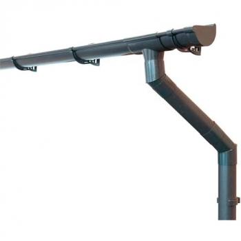 Système de gouttières pour toit en appentis 100mm