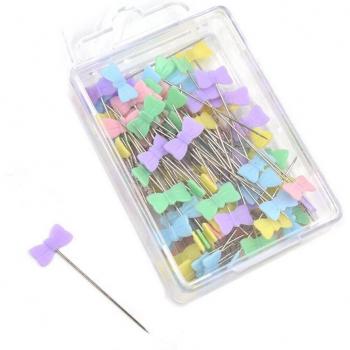 Broches Fleur en boîte – 100 épingles de couture