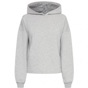 B.young Kapuzenpullover im Crop-Design